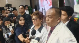 Kuasa hukum Lisa Marian, Jhonboy Nababan, seusai pengumuman hasil tes di Gedung Bareskrim Polri, Jakarta, Rabu (20/8/2025). (Antara)