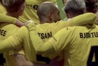 Skuad Bodo/Glimt merayakan kemenangan atas Sturm Graz. (Reuters/BTN)