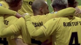 Skuad Bodo/Glimt merayakan kemenangan atas Sturm Graz. (Reuters/BTN)