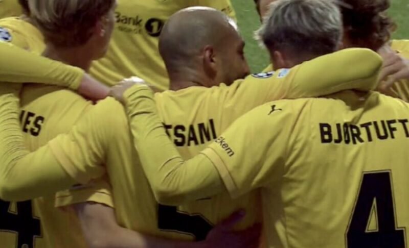 Skuad Bodo/Glimt merayakan kemenangan atas Sturm Graz. (Reuters/BTN)