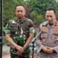 Kapolri Jenderal Listyo Sigit Prabowo dan Panglima TNI Jenderal Agus Subiyanto memberikan keterangan pers usai dipanggil Presiden Prabowo di Hambalang, Kabupaten Bogor, Sabtu (30/8/2025).(Joke)