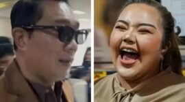 Kolase foto: Ridwan Kamil dan Lisa Mariana. (Joke)