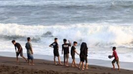Kawasan selatan DIY cenderung cerah berawan. (Istimewa)