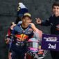 Veda Ega Pratama finis di posisi kedua pada Race 2 Red Bull Rookies Cup 2025. (Instagram)