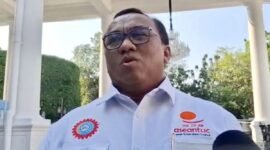 Presiden KSPSI Andi Gani Nena Wea (Antara) 