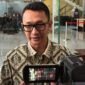 Juru Bicara KPK, Budi Prasetyo, memberi keterangan di Gedung Merah Putih KPK, Jakarta, Rabu (24/9/2025). (Joke)