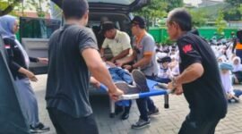 Pelatihan Satuan Pendidikan Aman Bencana (SPAB) untuk meningkatkan kesiapsiagaan sekolah menghadapi ancaman bencana. (Joke)