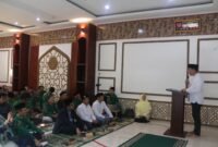 Wakil Wali Kota Yogyakarta Wawan Harmawan saat saat menghadiri Pengajian dan Penggalangan Dana Pembangunan SD Muhammadiyah Danunegaran, Minggu (21/9/2025). (Joke)
