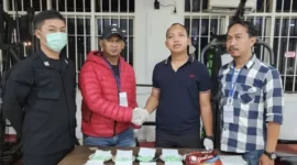 Petugas Rumah Tahanan Negara (Rutan) Kelas I Cipinang, Jakarta Timur, menggagalkan penyelundupan 785 butir obat terlarang jenis Inex Transformer yang dibawa dua pengunjung. (Ditjen Pemasyarakatan)