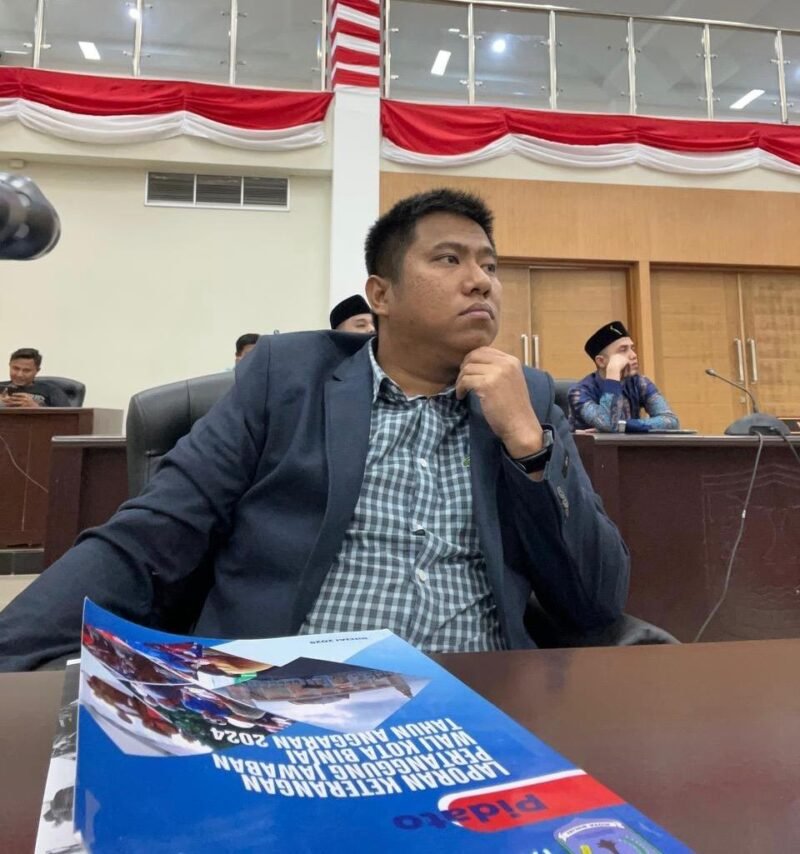 Anggota DPRD Binjai Fraksi Gerindra Ronggur Simorangkir (Istimewa)
