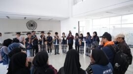 UMY memberangkatkan 26 mahasiswa dan dua dosen menuju Kairo, Mesir, Senin (13/10), untuk mengikuti program KKN Internasional