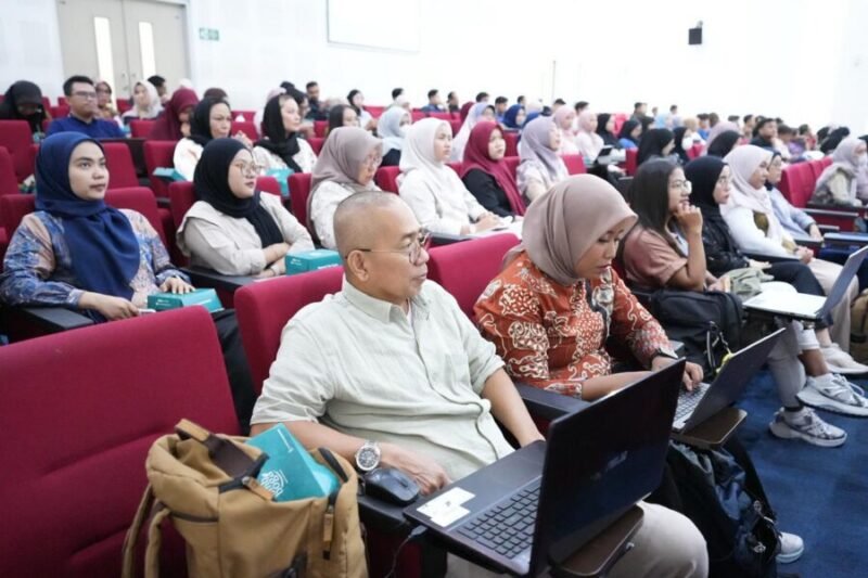 Pascasarjana UMY menggelar kegiatan Matrikulasi Tahap I bagi mahasiswa baru Program Magister dan Doktor Tahun Akademik 2025/2026, Jumat (10/10/2025), di Gedung KH Ibrahim Lantai 5. (Dok UMY)