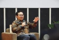 Wali Kota Yogyakarta Hasto Wardoyo Hasto saat menyampaikan orasi ilmiah pada Dies Natalis ke-16 Fakultas Kedokteran Universitas Kristen Duta Wacana (UKDW), Selasa (14/10/2025). (DOk Pemkot)