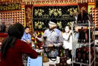 Gubernur Lampung Rahmat Mirzani Djausal saat menghadiri Opening Ceremony Trade Expo Indonesia (TEI) ke-40 Tahun