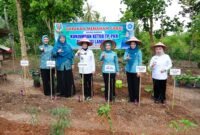 Kunjungan ketua TP-KK Provinsi Lampung