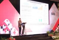 Mendagri Muhammad Tito Karnavian pada acara Sosialisasi Program Kredit Usaha Rakyat (KUR), Kamis (16/10/2025).