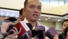 Mensesneg Prasetyo Hadi mengungkap isi pertemuan Jokowi dan Prabowo di Kertanegara. (Joke)