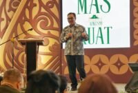 Wali Kota Yogyakarta Hasto Wardoyo menyampaikan capaian pengendalian anemia dalam Jambore Puskesmas Nasional ke-2 (JAlampusnas) Asosiasi Puskesmas Seluruh Indonesia (Apkesmi) di Hotel Alana, Sleman, Jumat (31/10/2026). (Dok Pemkot)