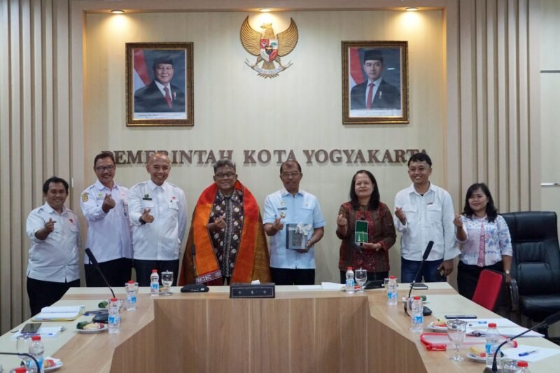 Kunjungan kerja Pemkot Toba ke Pemkot Yogyakarta. (Dok Pemkot)