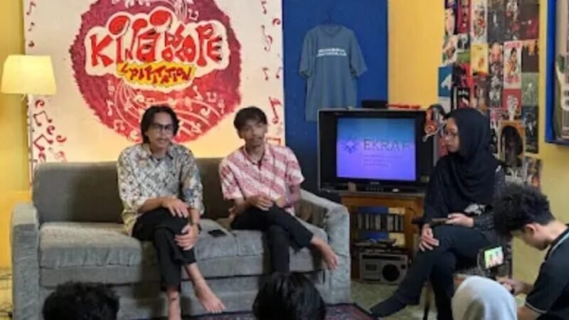 Direktur Festival, Muhammad Fawwaz Fauzarrahman, menyebut Kineidoscope sebagai ruang pertemuan budaya yang terbangun lewat sinema. (Dok UMY)