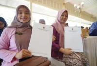 132 pejabat baru di lingkungan Pemda DIY usai dilantik di Bangsal Kepatihan, Kamis (13/11/2025). (Humas Pemda DIY)