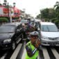 Kondisi lalu lintas kota Yogyakarta. (Polda DIY)