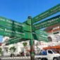 Petunjuk arah dan jalan di Jogja, membagi tujuan agar merata semua destinasi terisi. (Kompas.com)