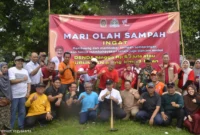 Penataan Lapangan Minggiran menjadi ruang publik hijau diawali kerja bakti bersama yang dipimpin langsung Wali Kota Yogyakarta Hasto Wardoyo pada Minggu (2/11/2025). (Dok Pemkot)