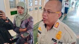 Kepala Satpol PP DIY Bagas Senoadji memberikan keterangan. (Humas Pemda DIY)
