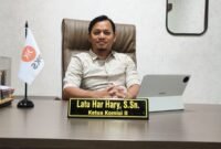 Ketua Komisi II DPRD Kota Bekasi Latu Har Hary. (Dokpri)
