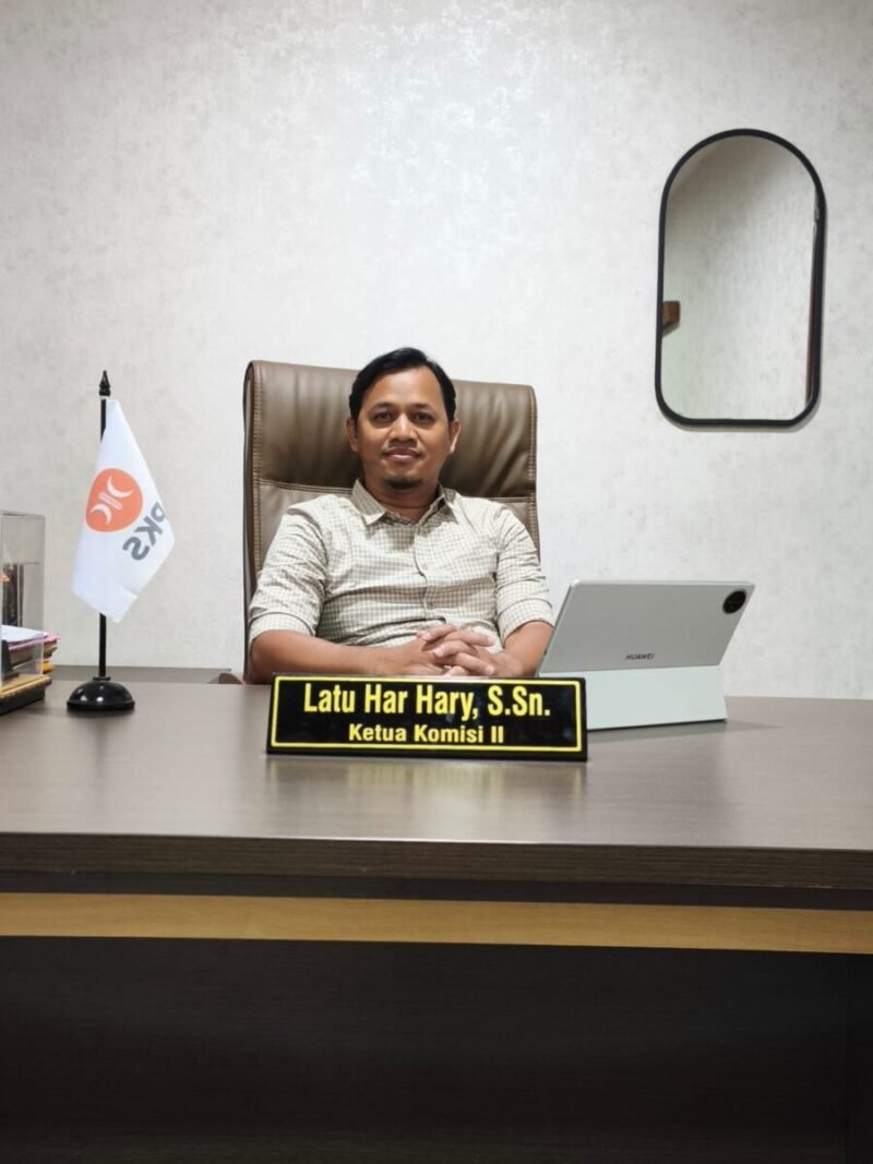 Ketua Komisi II DPRD Kota Bekasi Latu Har Hary. (Dokpri)