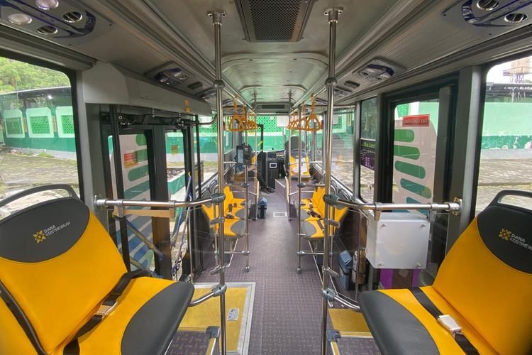 Bus listrik di Yogyakarta mulai berbayar. (Dok Pemkot)