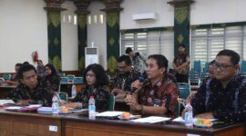 Rapat koordinasi sinkronisasi program dan dana keistimewaan 2026 yang digelar pada Selasa (20/1/2026). (Humas Pemkot)