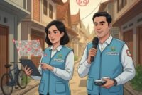 Ilustrasi - Petugas Dinas Kesehatan melakukan pelacakan aktif terhadap penderita tuberkulosis (TBC) guna menekan potensi penularan yang lebih luas di masyarakat.(Dibuat dengan AI)