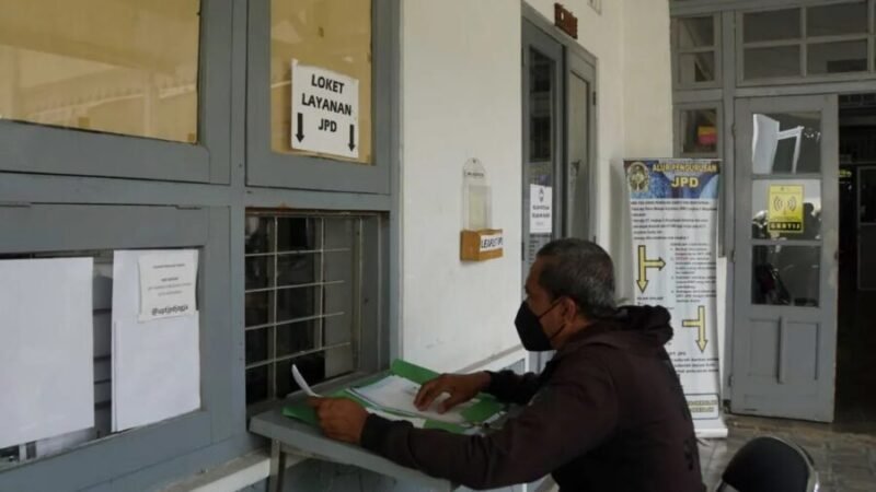 Loket layanan Jaminan Pendidikan Daerah (JPD) Perguruan Tinggi. (Pemkot Yogyakarta)