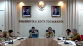 Rapat koordinasi pimpinan pelaksanaan pembangunan di Yogyakarta. (Humas yh Pemkot)