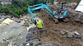 Pemerintah Kota Yogyakarta mempercepat penguatan talud di tiga sungai utama untuk mencegah risiko longsor dan kerusakan tebing akibat cuaca ekstrem. (Kominfo Kota Yogyakarta)