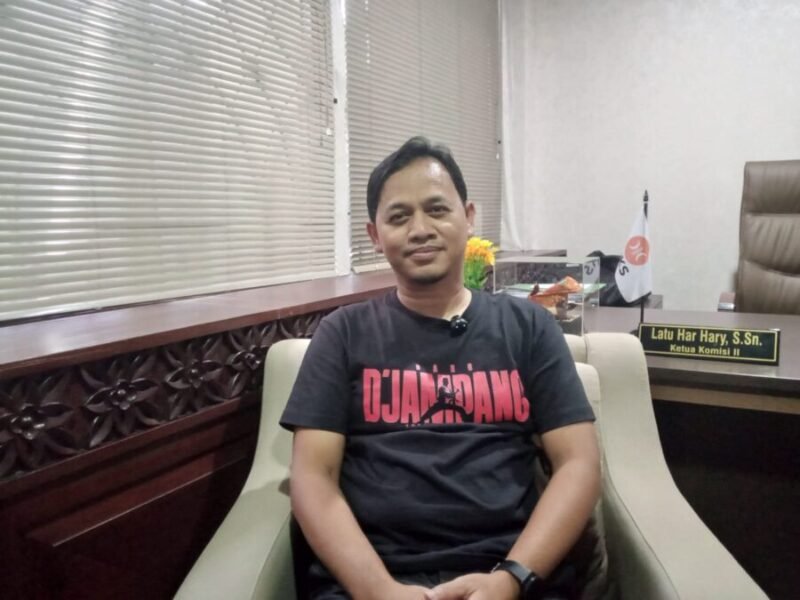 Latu Har Hary Ketua Komisi II DPRD Kota Bekasi periode 2024-2029.