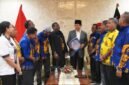 Menteri Agama Nasaruddin Umar dalam audiensi bersama Majelis Rakyat Papua Barat (MRPB) di Masjid Istiqlal, Jakarta. Senin (27/04/2026).