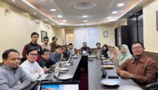 Workshop penulisan buku referensi dan buku ajar mahasiswa Indonesia di Mesir oleh Universitas Muhammadiyah Yogyakarta (UMY) bersama Pimpinan Cabang Istimewa Muhammadiyah (PCIM) Mesir di Kairo, Jumat (24/3/2026). (Humas UMY)