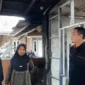 Anggota Komisi II DPRD Kota Bekasi, Anton, di Stasiun Pengisian Bulk Elpiji (SPBE) di Jalan Cinyosog, Kelurahan Cimuning, Kecamatan Mustikajaya.