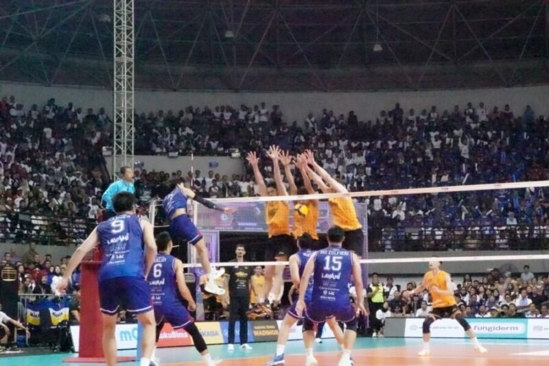 Grand Final Proliga 2026 di GOR Amongrogo, Umbulharjo, Sabtu (25/4/2026) malam. (Wawan)
