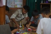 kegiatan Sambirejo Literacy Festival yang digagas oleh dosen UMY untuk meningkatkan literasi masyarakat desa Sambirejo, Prambanan, Sleman