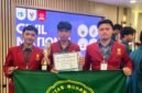 Foto tim WERKUDARA UMY yang berhasil meraih juara 2 dalam Lomba Beton Nasional yang diselenggarakan oleh Universitas Tarumanagara, Jakarta
