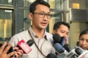 Juru bicara KPK Budi Prasetyo memberikan keterangan kepada wartawan di Gedung Merah Putih KPK Jakarta, Selasa (21/10/2025).