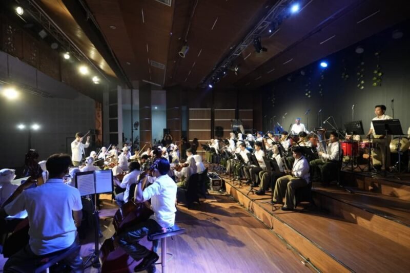 Foto suasana Concert Philharmonic #2 SSPO UMY di SMM Yogyakarta