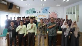 Foto kunjungan Ponpes Miftahul Anwar Dampasan ke TPSM UMY