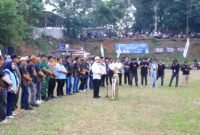 Achmad Dimyati sedang memberi amanat