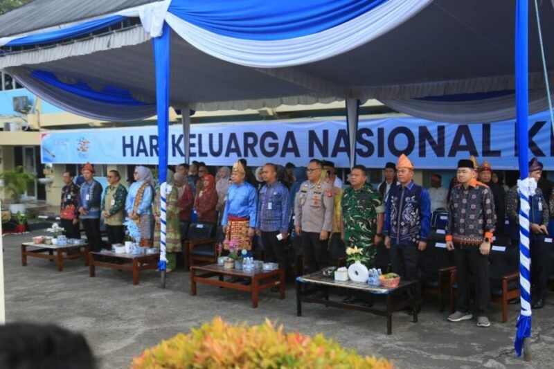 Sinergi lintas sektor terlihat jelas dalam puncak peringatan Hari Keluarga Nasional yang digelar di Palembang.
