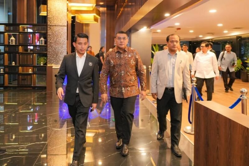 Tiba di Lokasi Rakor, Wamen ATR/BPN Ossy Dermawan Siap Bahas Ekosistem Kebandarudaraan
